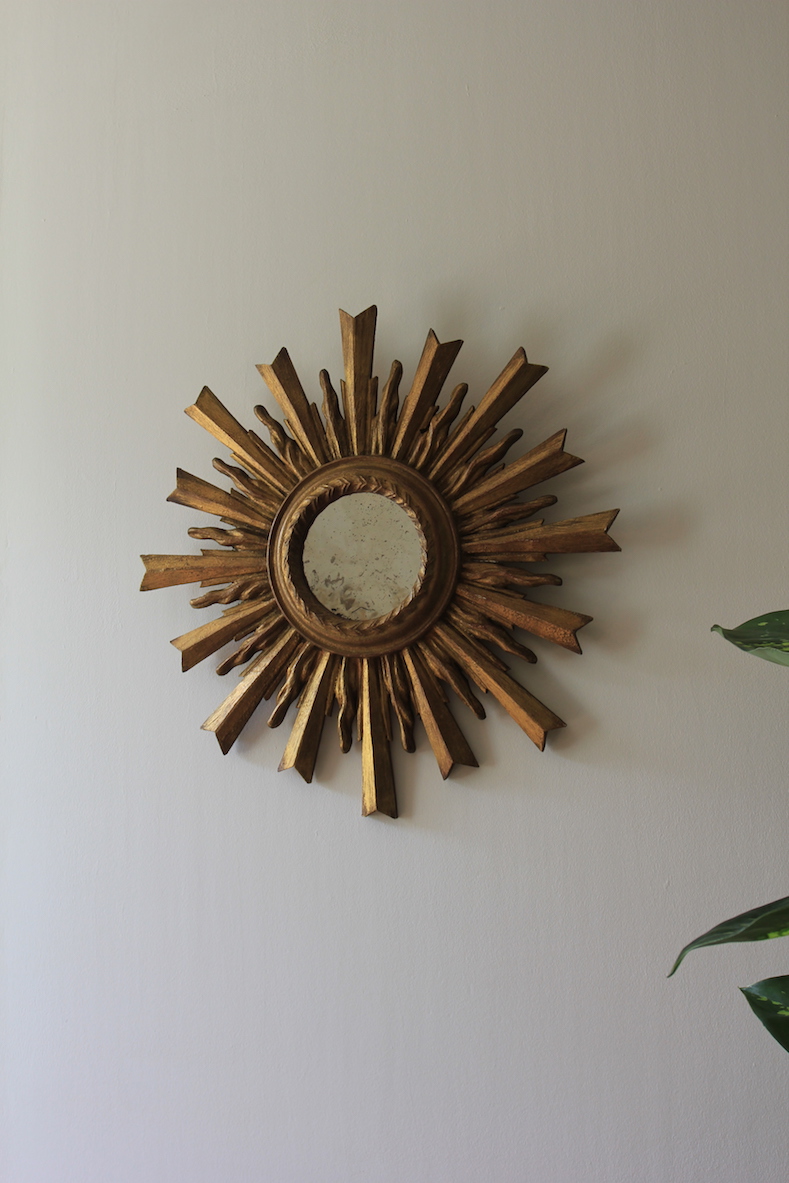 Mid Century Starburst Mirror