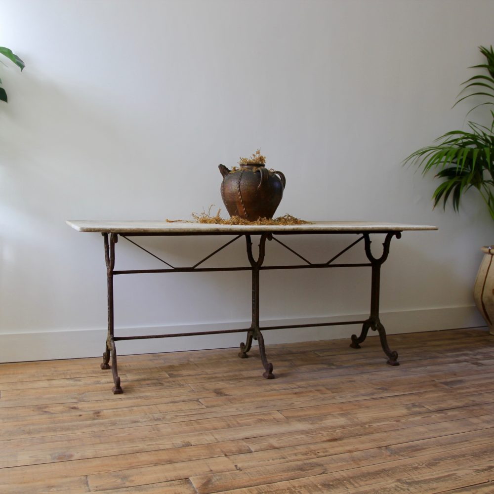 French Marble Top Table